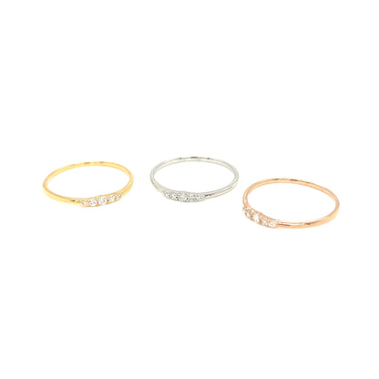 5 Dia Gradual Ring N 0.08ct - JMW Jewelry Wholesale