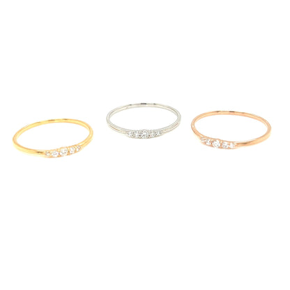 5 Dia Gradual Ring N 0.08ct - JMW Jewelry Wholesale