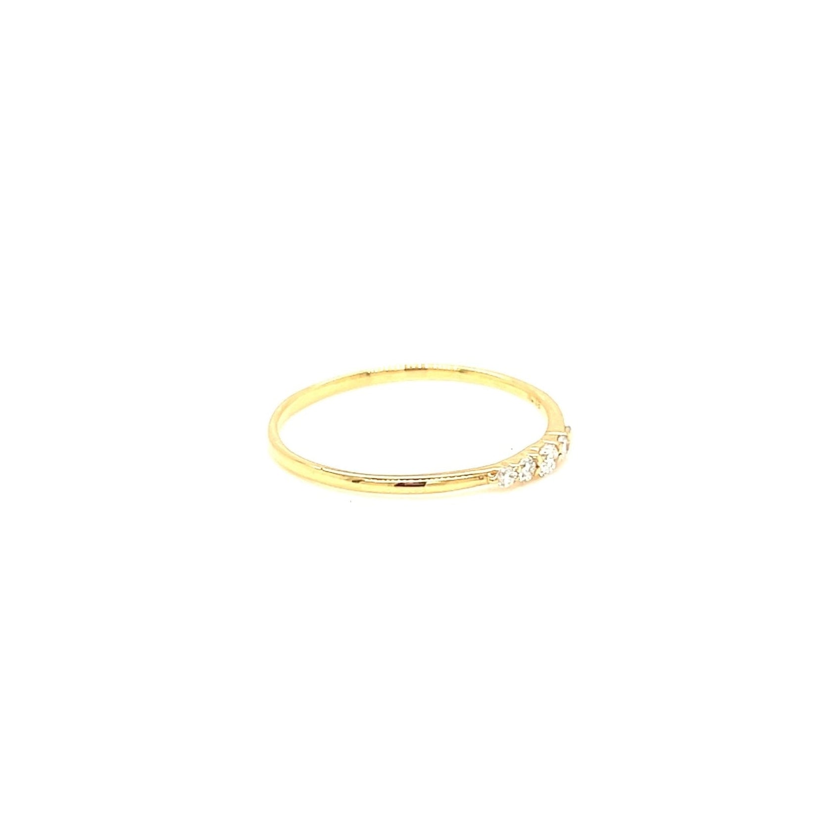 5 Dia Gradual Ring N 0.08ct - JMW Jewelry Wholesale