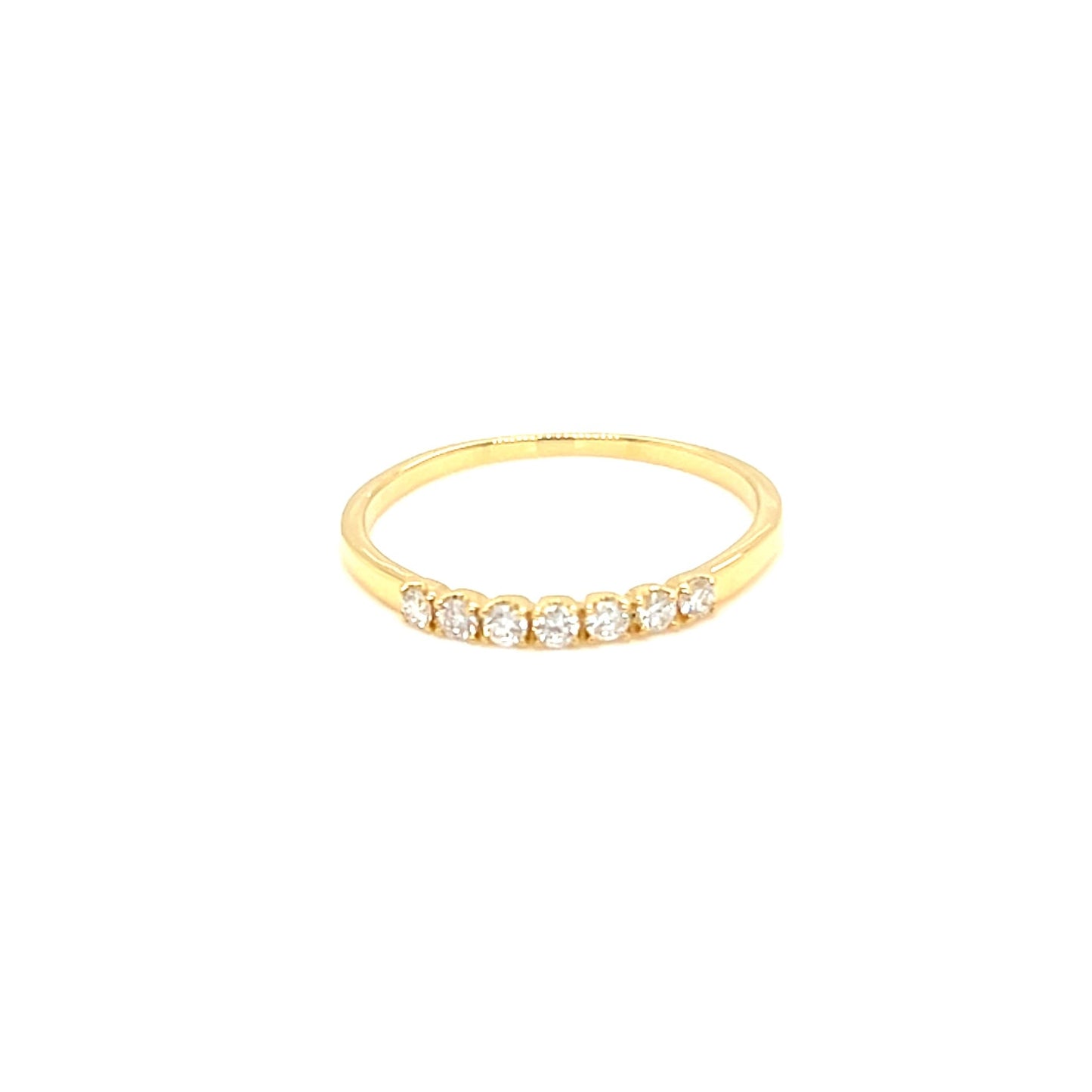 7 Dia Eternity Ring 0.14ct - JMW Jewelry Wholesale