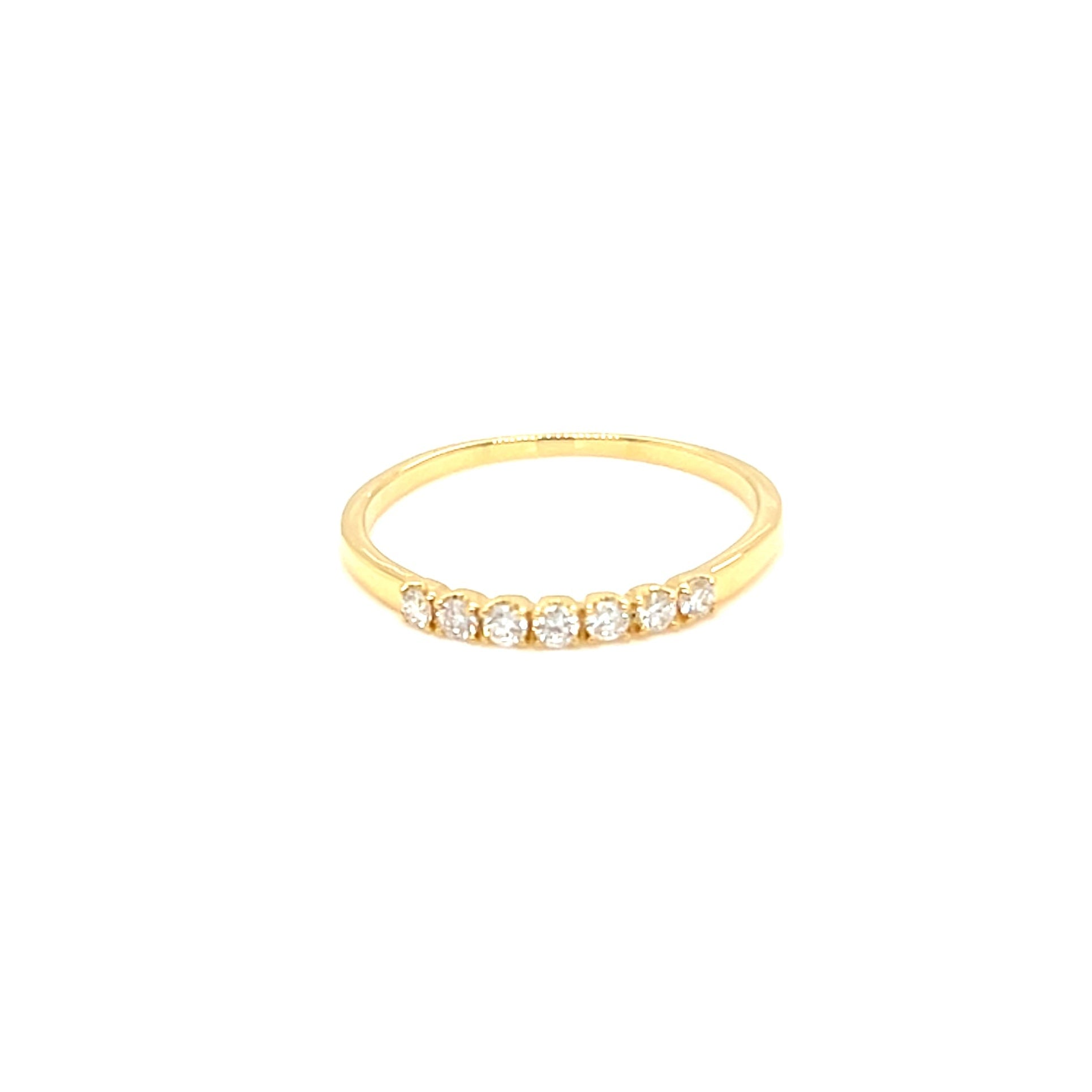 7 Dia Eternity Ring 0.14ct - JMW Jewelry Wholesale
