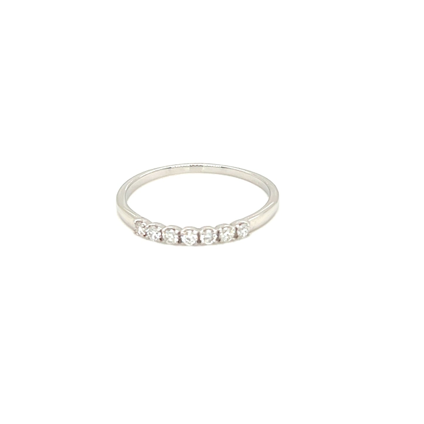 7 Dia Eternity Ring 0.14ct - JMW Jewelry Wholesale