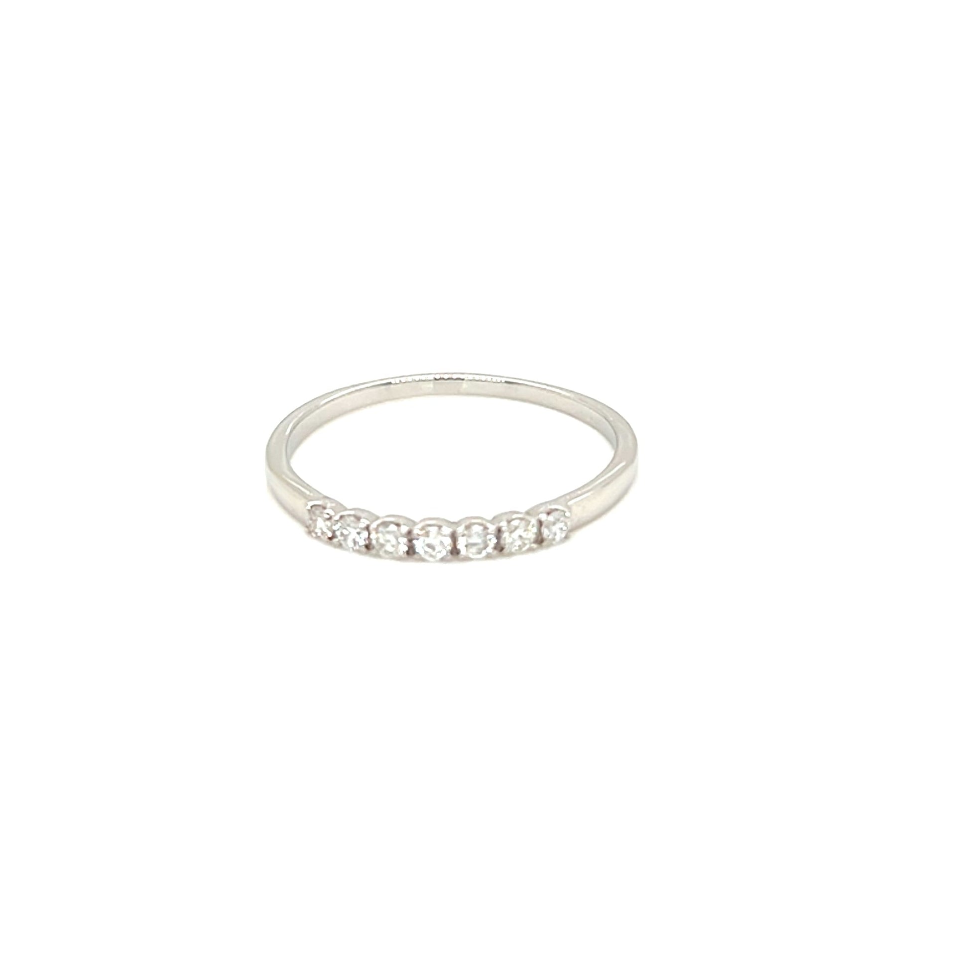 7 Dia Eternity Ring 0.14ct - JMW Jewelry Wholesale