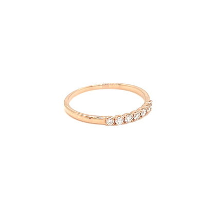 7 Dia Eternity Ring 0.14ct - JMW Jewelry Wholesale