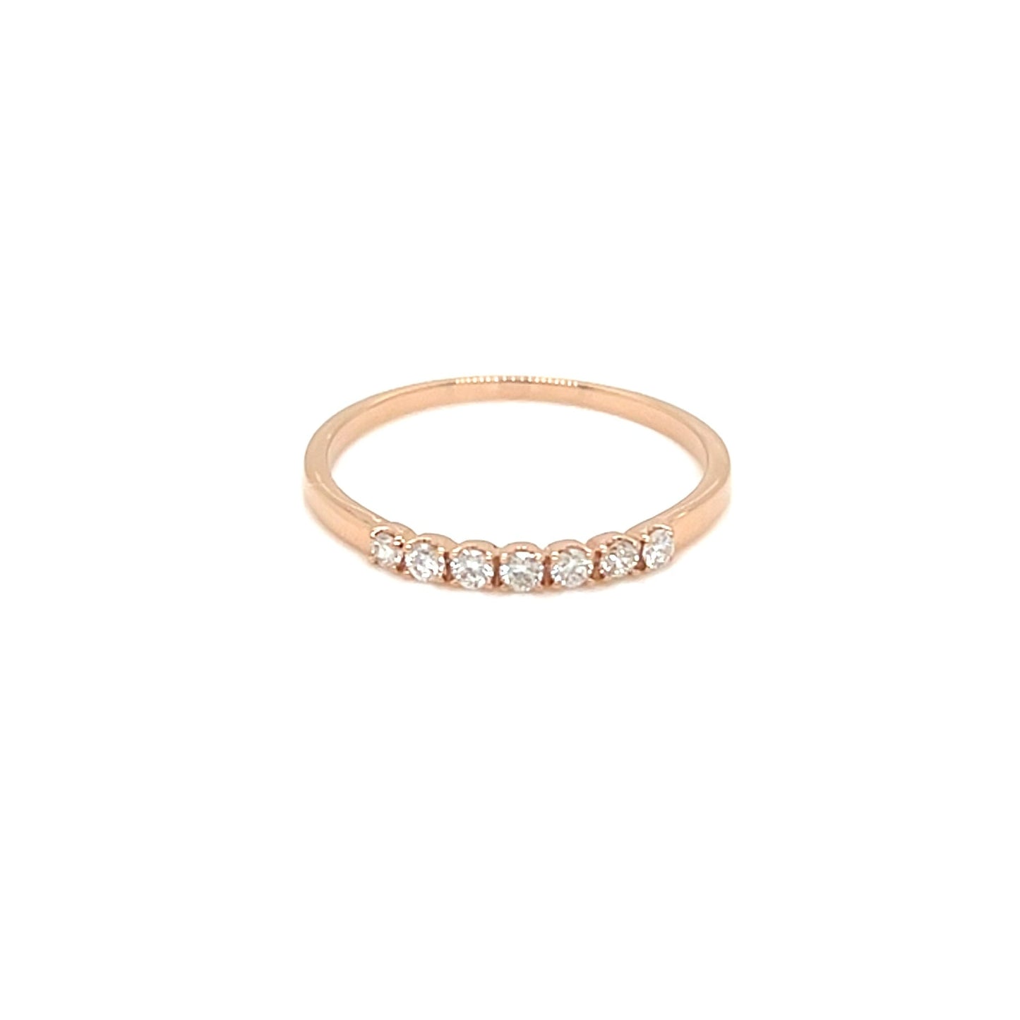 7 Dia Eternity Ring 0.14ct - JMW Jewelry Wholesale