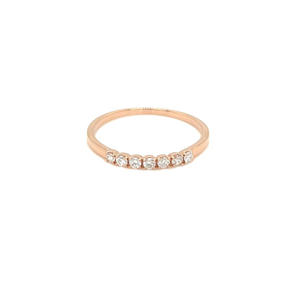 7 Dia Eternity Ring 0.14ct - JMW Jewelry Wholesale