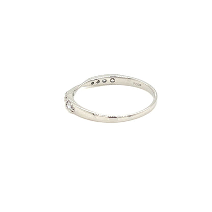 8 Dia Wave Ring 0.15ct - JMW Jewelry Wholesale