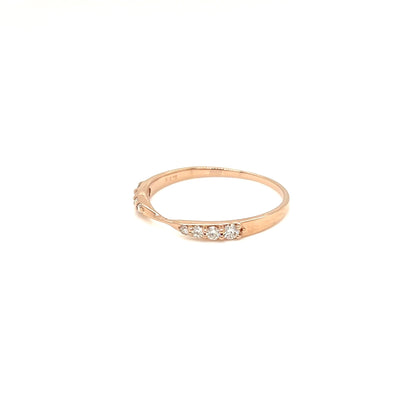 8 Dia Wave Ring 0.15ct - JMW Jewelry Wholesale