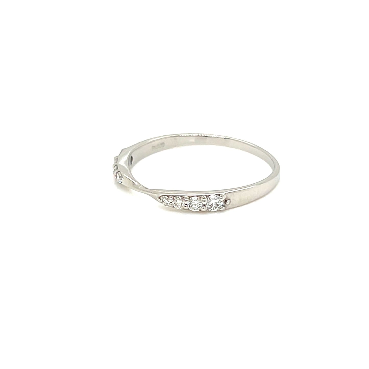8 Dia Wave Ring 0.15ct - JMW Jewelry Wholesale