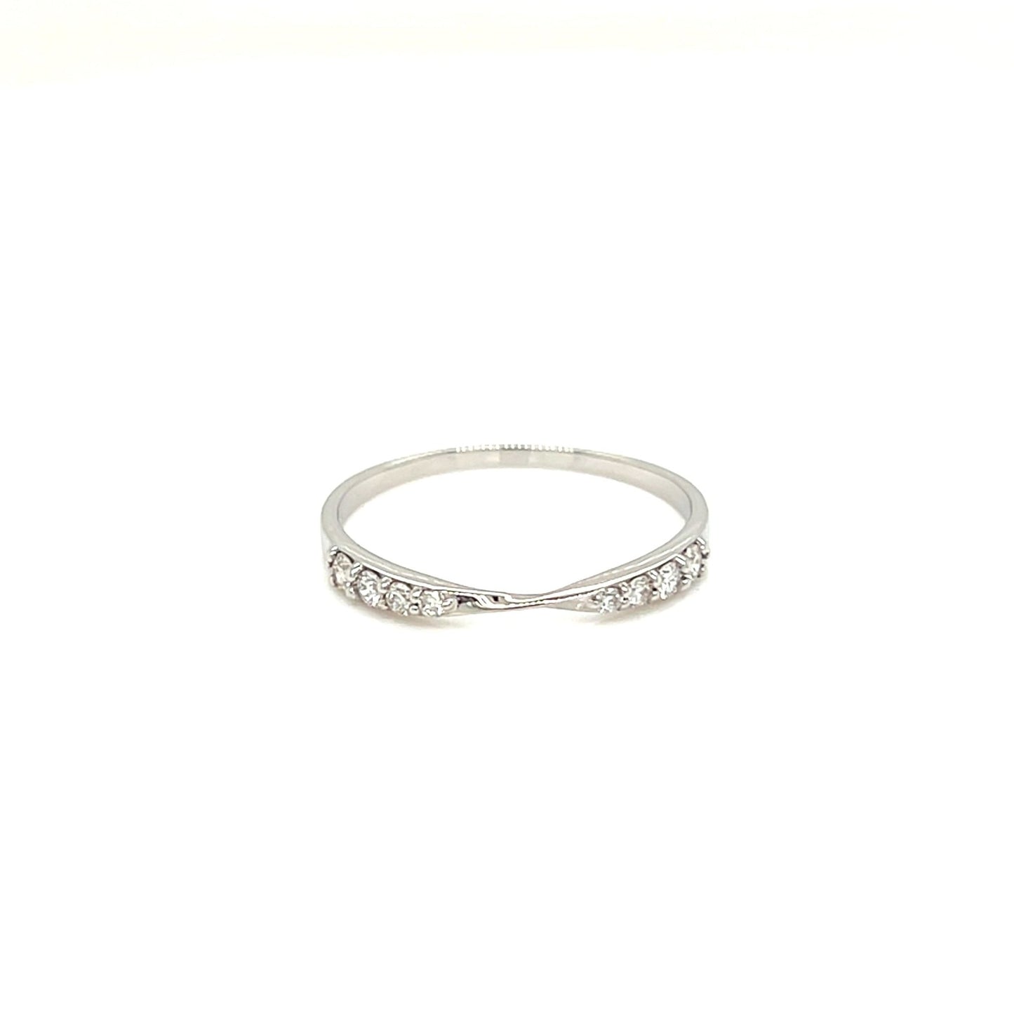 8 Dia Wave Ring 0.15ct - JMW Jewelry Wholesale