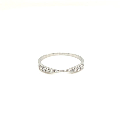 8 Dia Wave Ring 0.15ct - JMW Jewelry Wholesale