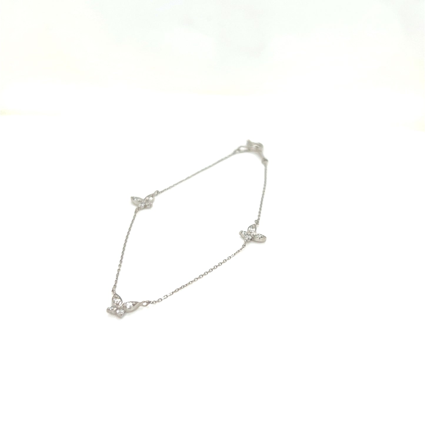 Trio Butterfly Bracelet 0.24ct