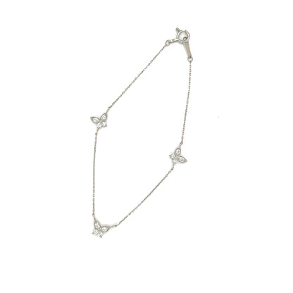 Trio Butterfly Bracelet 0.24ct