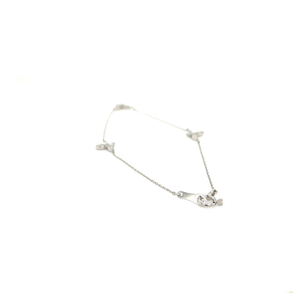 Trio Butterfly Bracelet 0.24ct