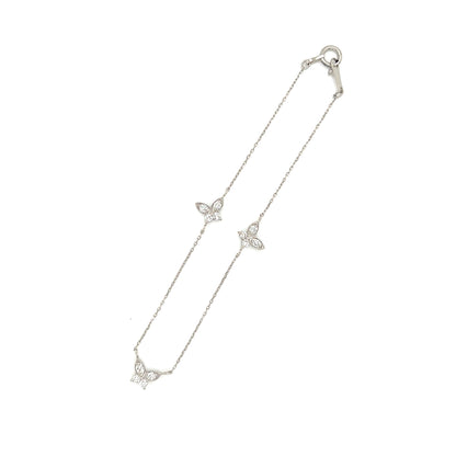 Trio Butterfly Bracelet 0.24ct