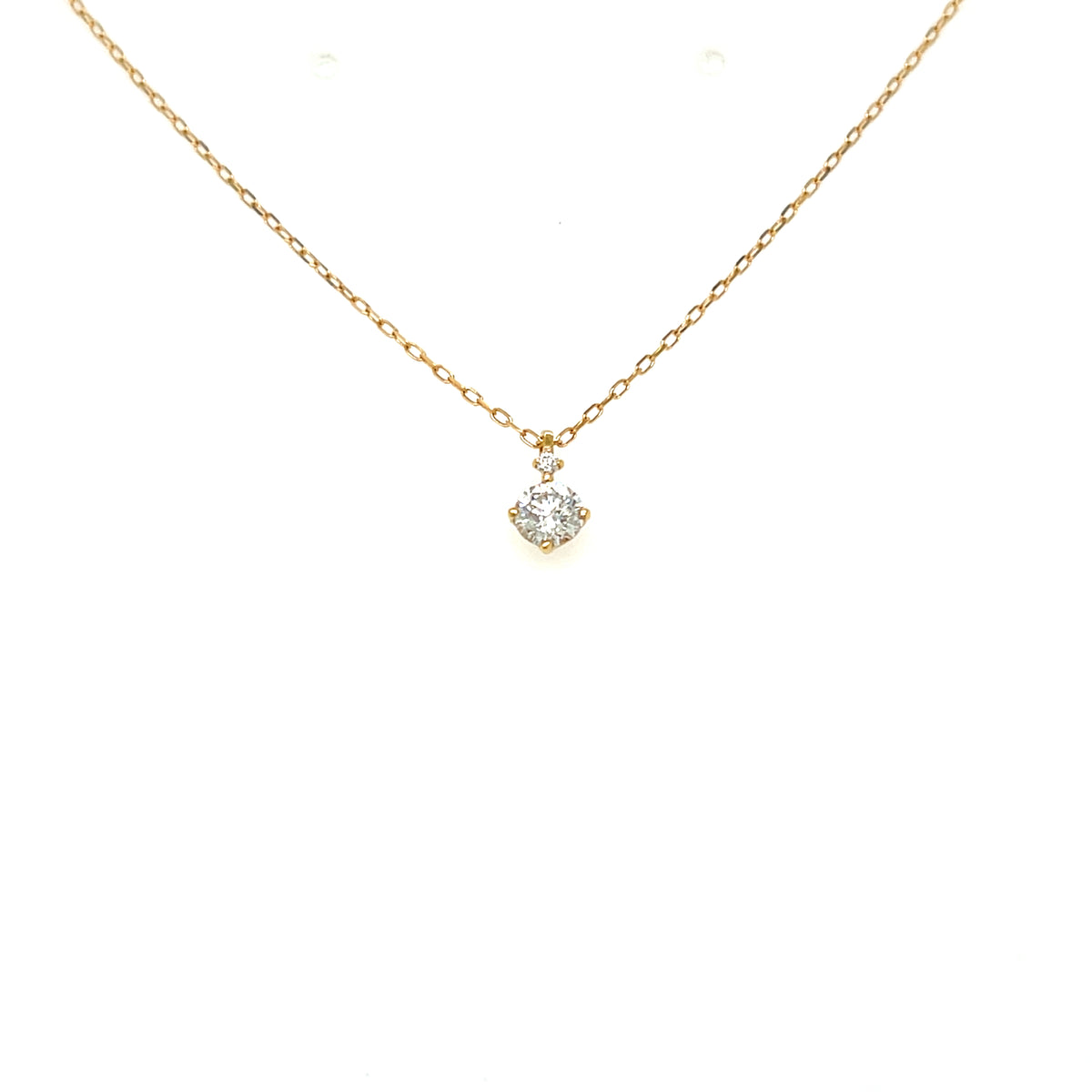 HC Waterdrop Dangle Dia Necklace 0.2/0.03ct