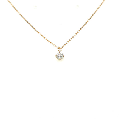 HC Waterdrop Dangle Dia Necklace 0.2/0.03ct