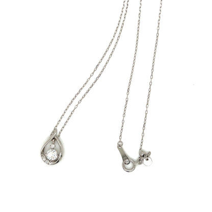 HC Waterdrop Dangle Dia Necklace 0.2/0.03ct