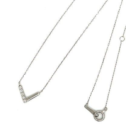 V shape Necklace 0.05ct