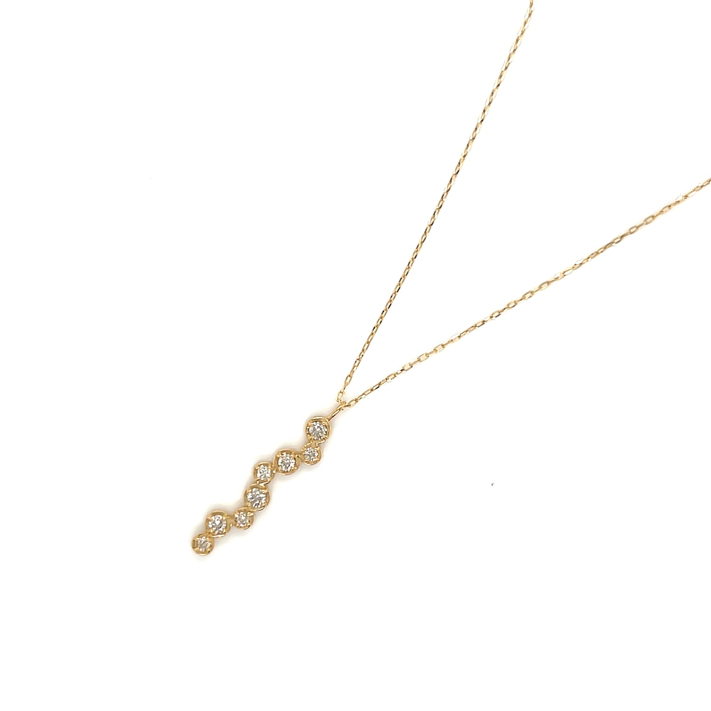 HC Long Dots Necklace 0.15ct