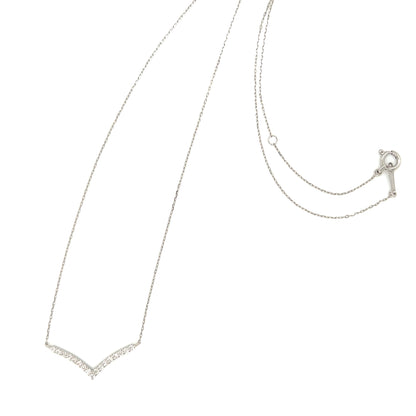 Streamline V Shape Necklace 0.15ct