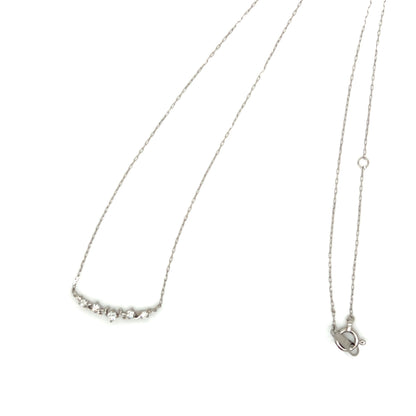 Arc Smile Necklace 0.07ct