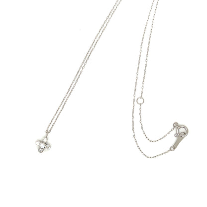 Cross Flower Necklace 0.2ct