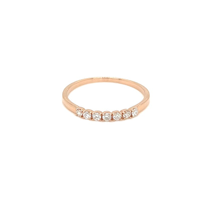 7 Dia Eternity Ring 0.14ct