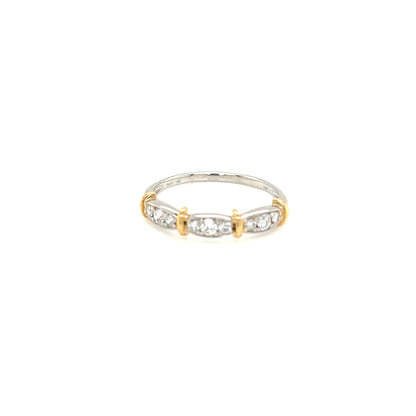 Mix color Diamond Ring 0.2ct