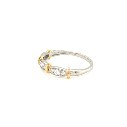 Mix color Diamond Ring 0.2ct