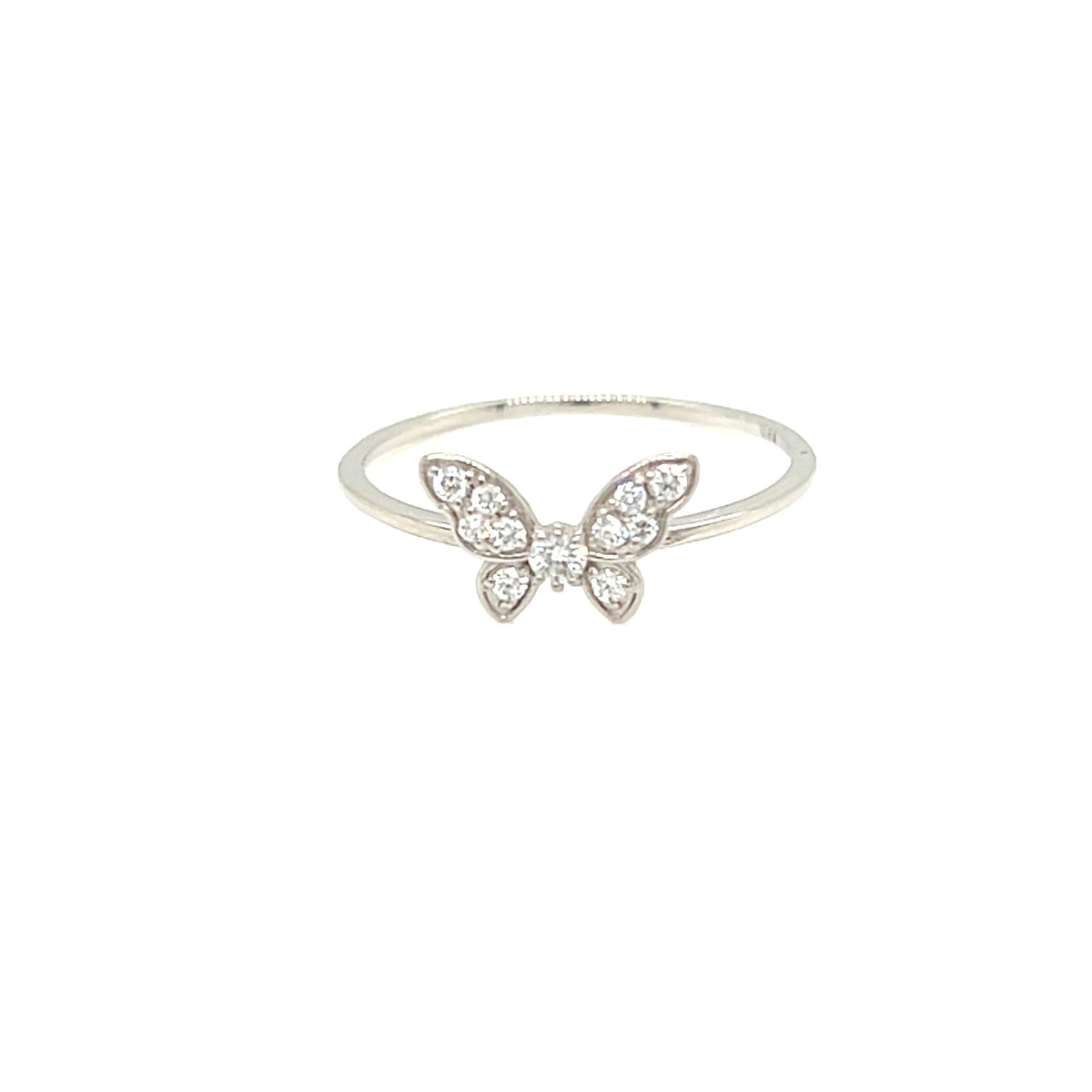 Butterfly Ring 0.1ct