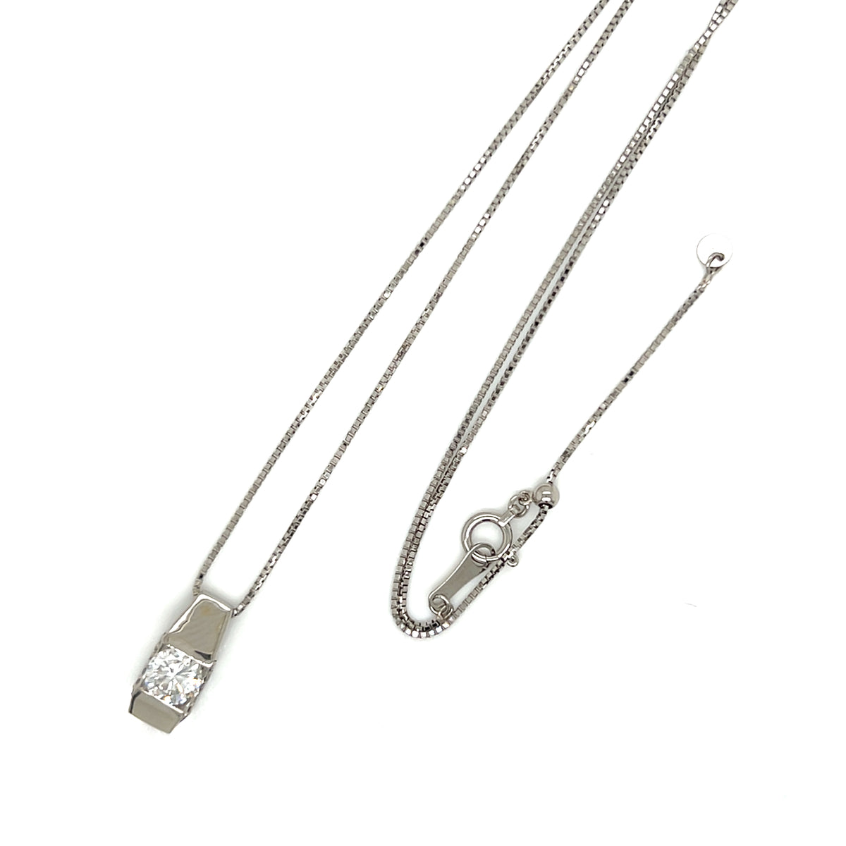 CGL Bar Necklace 0.5/0.06ct