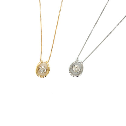 HC DS Horseshoe Necklace 0.3ct