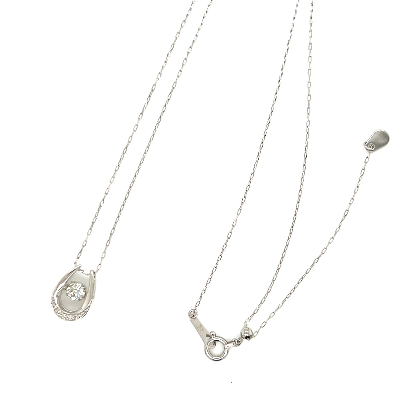 DS Horseshoe Necklace 0.19/0.02ct