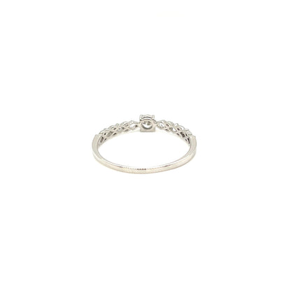 4-prong Dia Antique Ring 0.1ct