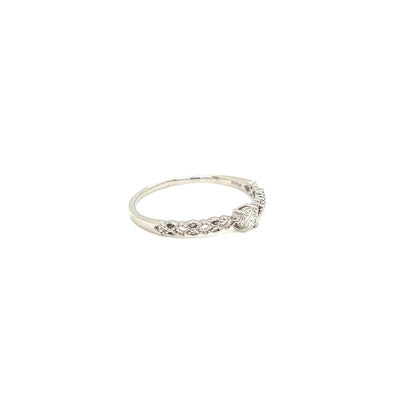 4-prong Dia Antique Ring 0.1ct