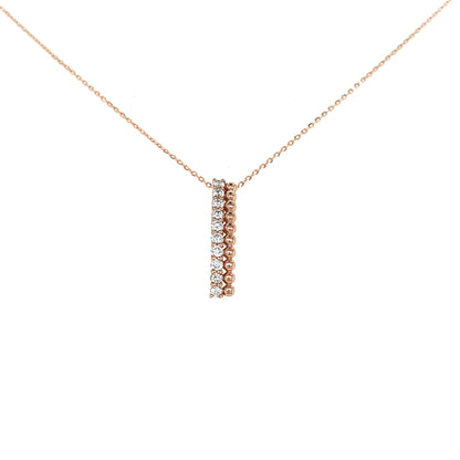 Duo Row Necklace 0.2ct
