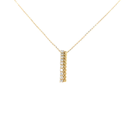 Duo Row Necklace 0.2ct