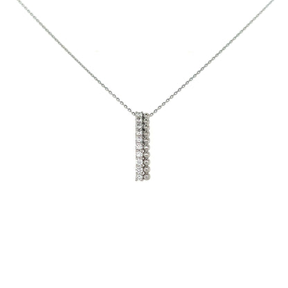 Duo Row Necklace 0.2ct