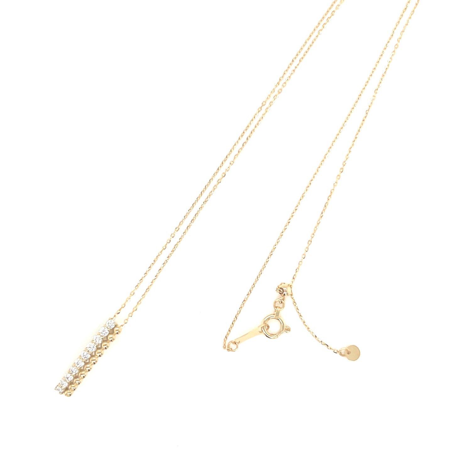 Duo Row Necklace 0.2ct
