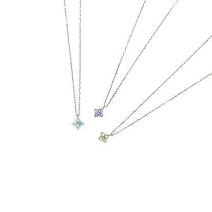 Peridot Clover Necklace