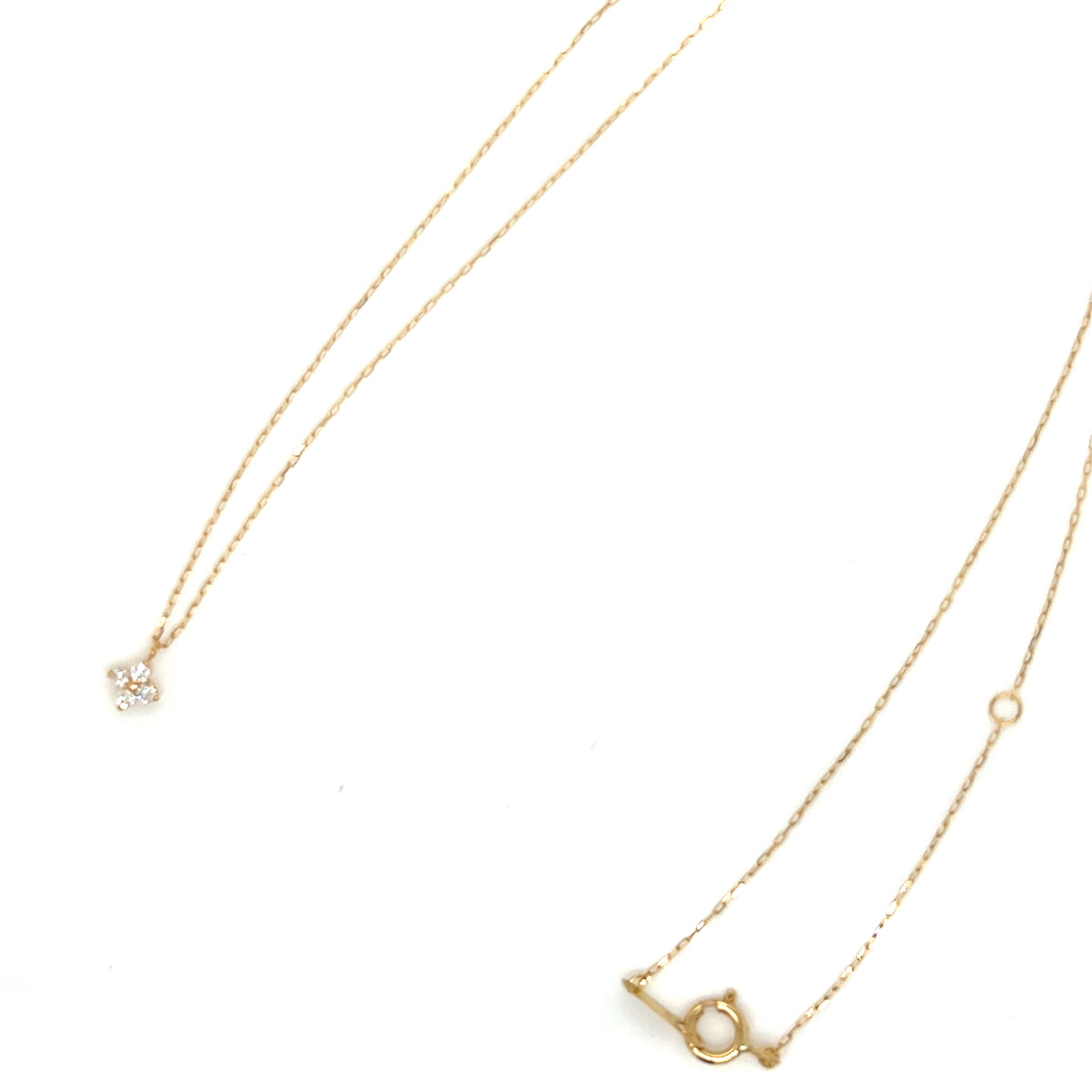 Clover Necklace 0.05ct