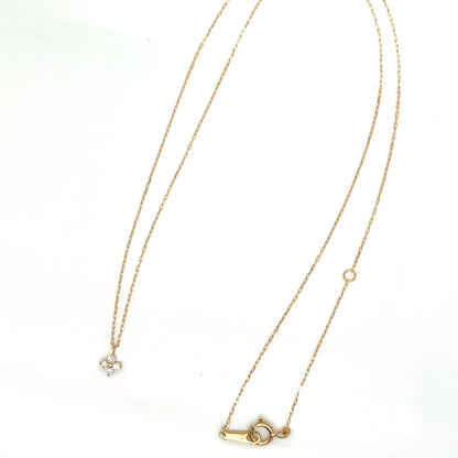 Clover Necklace 0.05ct