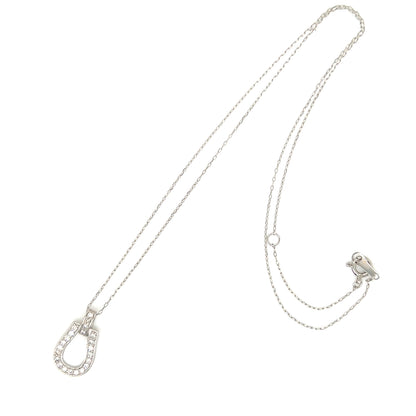 Whole Dia Horseshoe N Necklace 0.2ct