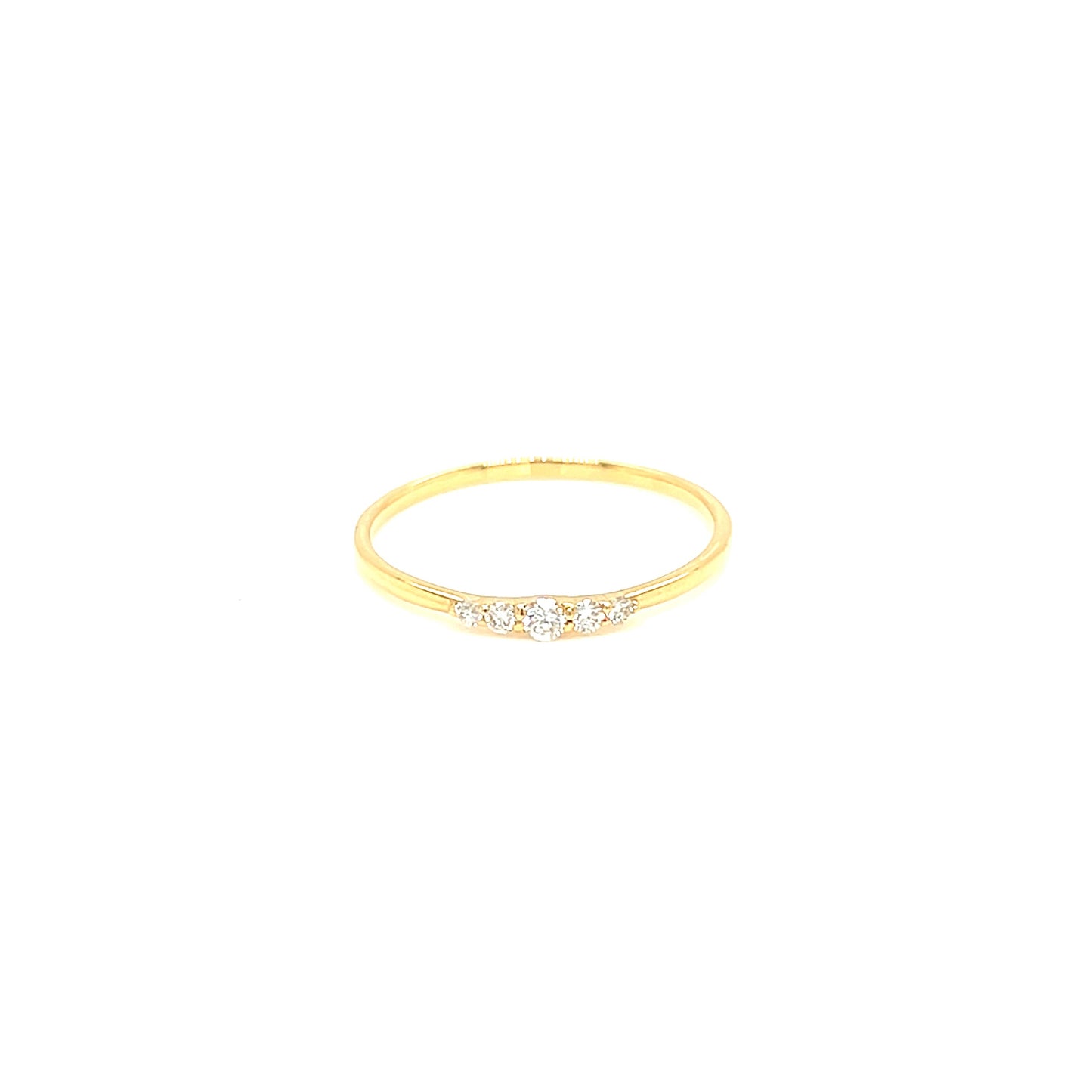5 Dia Gradual Ring N 0.08ct