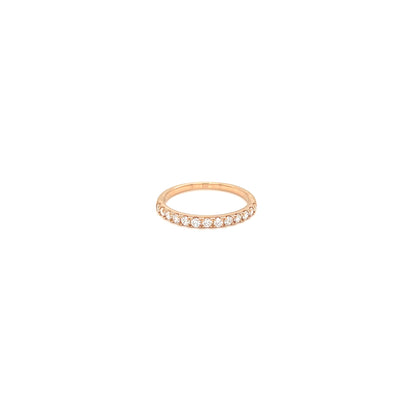 13 Dia Half Eternity Ring T 0.3ct