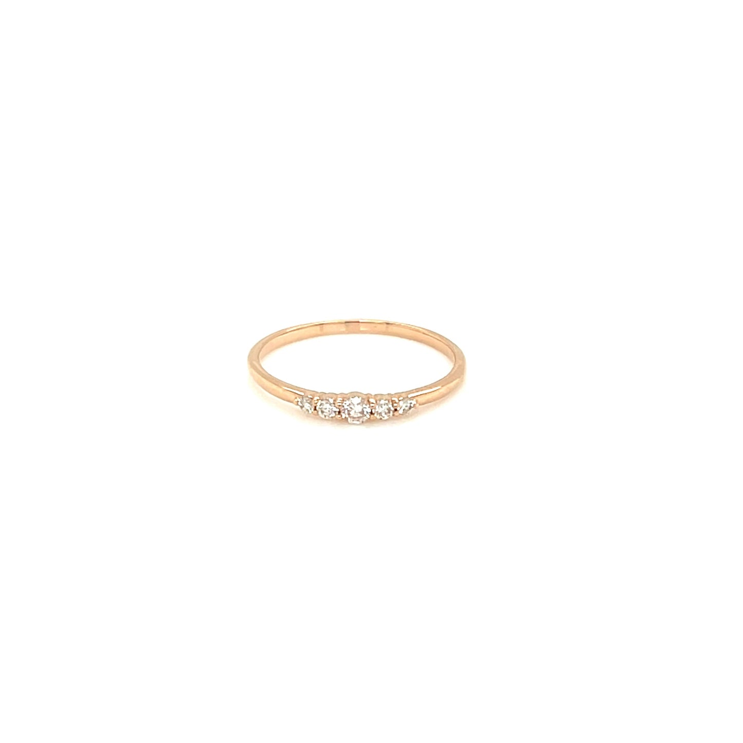 Pinky 5 Dia Ring 0.08ct