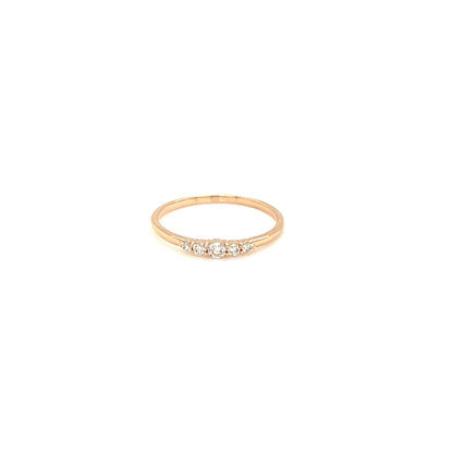 Pinky 5 Dia Ring 0.08ct