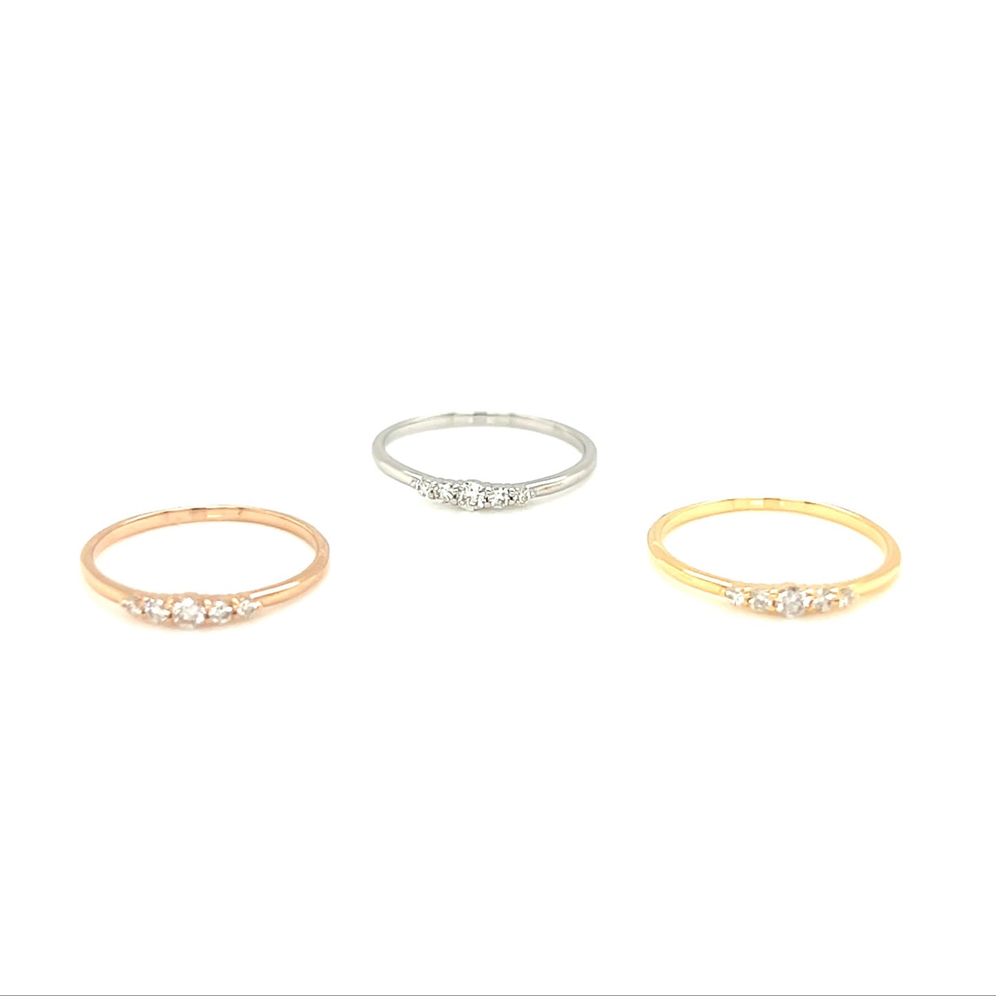 Pinky 5 Dia Ring 0.08ct