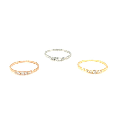 Pinky 5 Dia Ring 0.08ct